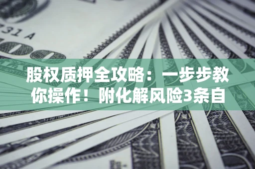 济南股权质押全攻略：一步步教你操作！附化解风险3条自救法则