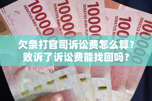 济南欠条打官司诉讼费怎么算？败诉了诉讼费能找回吗？