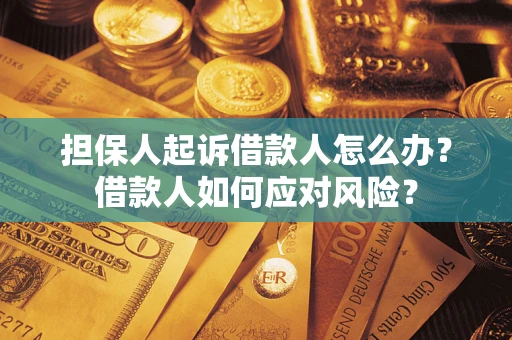 济南担保人起诉借款人怎么办？借款人如何应对风险？