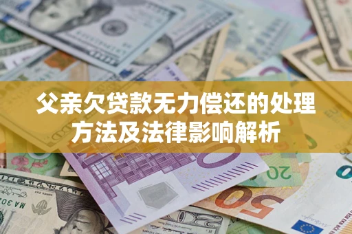 济南父亲欠贷款无力偿还的处理方法及法律影响解析