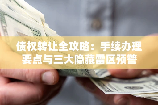济南债权转让全攻略：手续办理要点与三大隐藏雷区预警