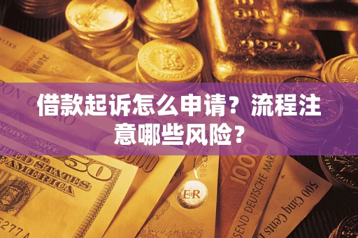 济南借款起诉怎么申请？流程注意哪些风险？
