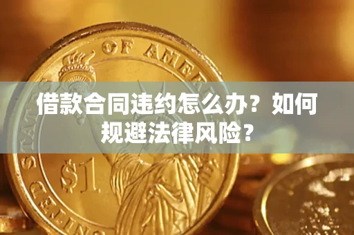济南借款合同违约怎么办？如何规避法律风险？